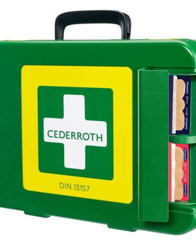 Professioneller Erste-Hilfe-Koffer mit Plastern Cederroth First Aid Kit X-Large DIN 13157 –
