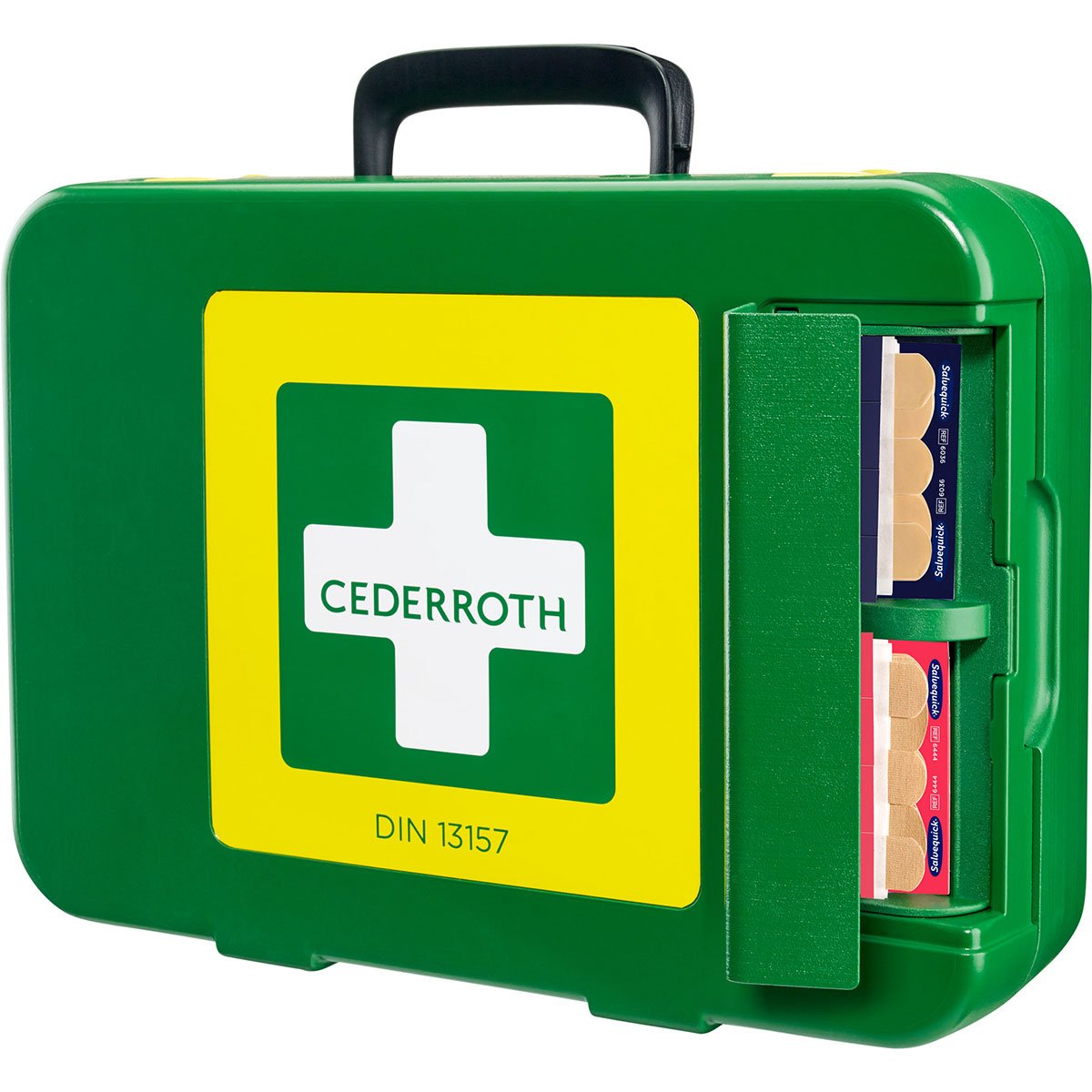 Professioneller Erste-Hilfe-Koffer mit Plastern Cederroth First Aid Kit X-Large DIN 13157 –