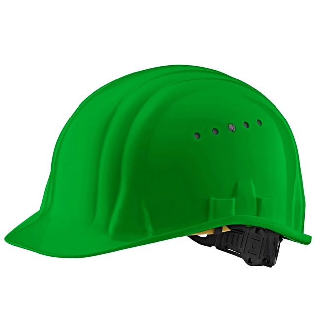 Helm Grün mit Drehverschluß