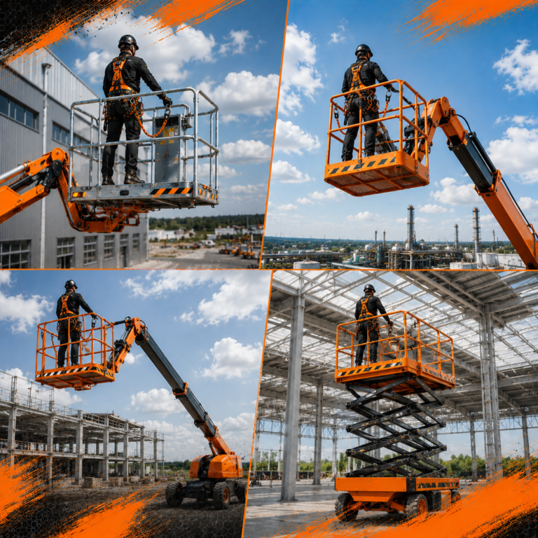 Hebebühne / Hubarbeitsbühne / Teleskopbühne / Scherenbühne