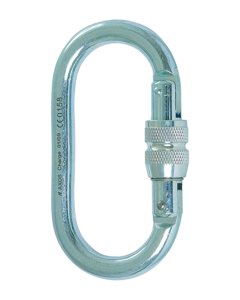 Stahl-Karabiner EN 362 mit Schraubsicherung