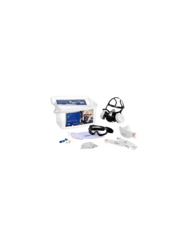 Dräger Atemschutz Starter Set – Komplettset mit X-plore 3300 Halbmaske, A2P3 Filtern, FFP2-Masken & Schutzbrille