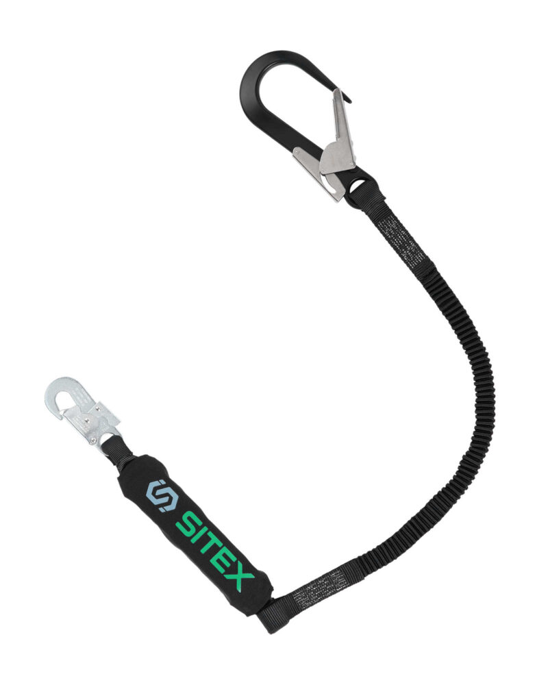 Verbindungsmittel mit Bandfalldämpfer – Elastisch 1,40–1,80 m | EN 354 / EN 355