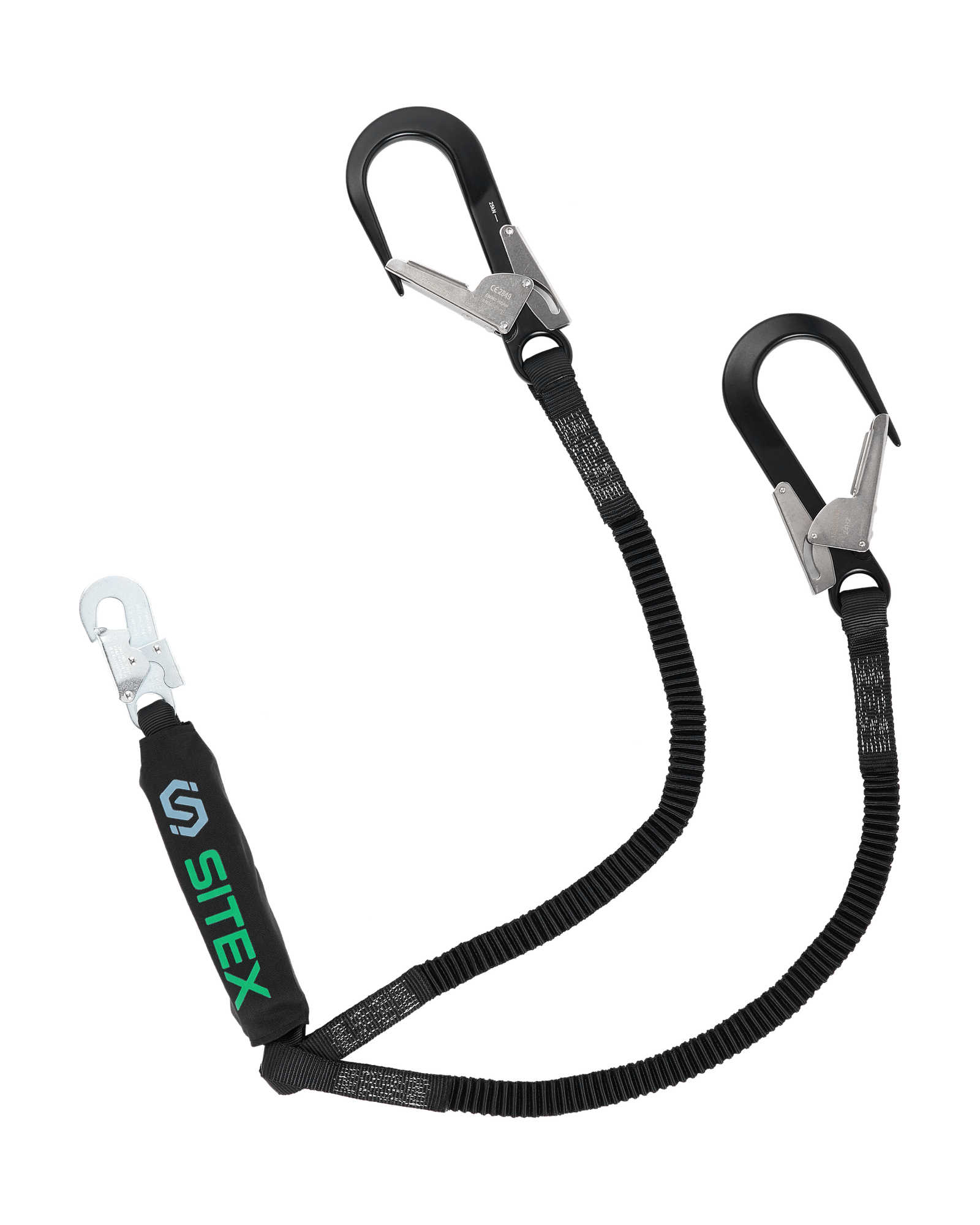 Verbindungsmittel mit Bandfalldämpfer Y-Form – Elastisch 1,40–1,80 m | EN 354 / EN 355